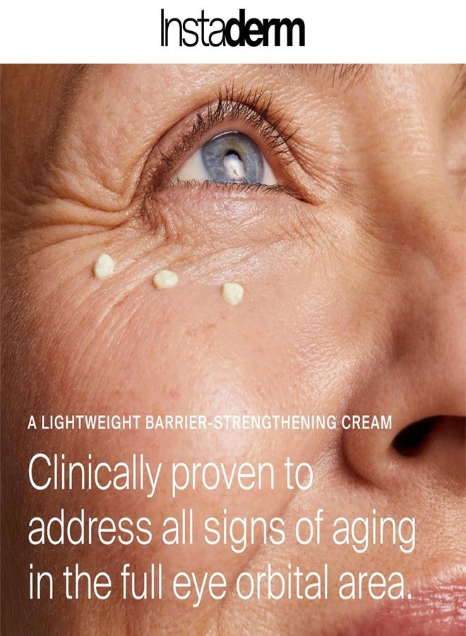 إنستاديرم كريم إنستاديرم لإصلاح منطقة العين - يقلل من ظهور الهالات السوداء والانتفاخات وأكياس تحت العين والخطوط الدقيقة والتجاعيد، تركيبة مضادة للشيخوخة مع النياسيناميد تعمل على تنعيم البشرة وتفتيحها وترطيبها بشكل واضح. - Image 4